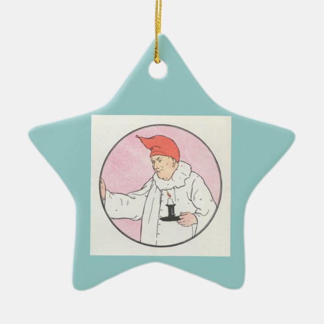 Your Image Here mother goose template Ceramic Ornament (Front)