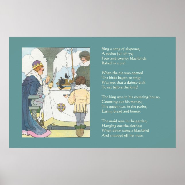 Your Image Here mother goose template Poster (Front)