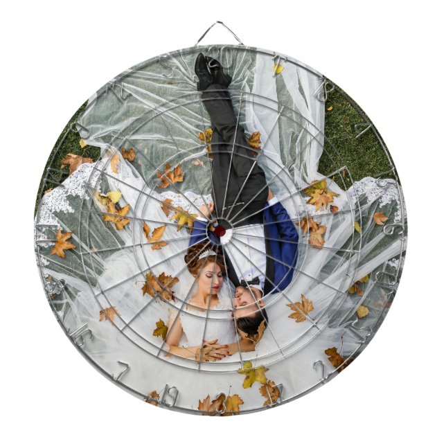 Your Image Here Personalized Dart Board (Front)