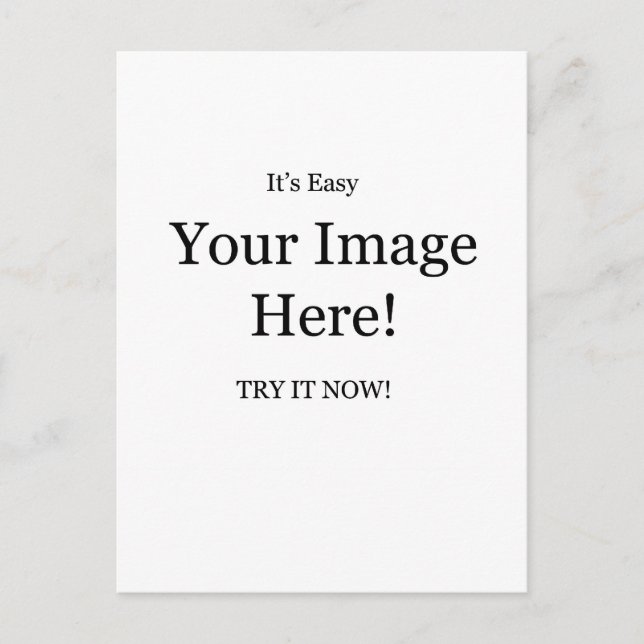 Your Image Here  Postcard (Front)
