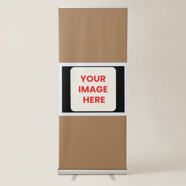Your Image Here Retractable Banner (Front)