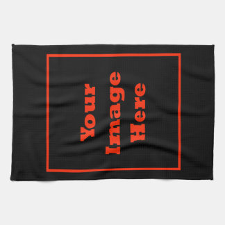 Your Image Here (Vertical) Kitchen Towel