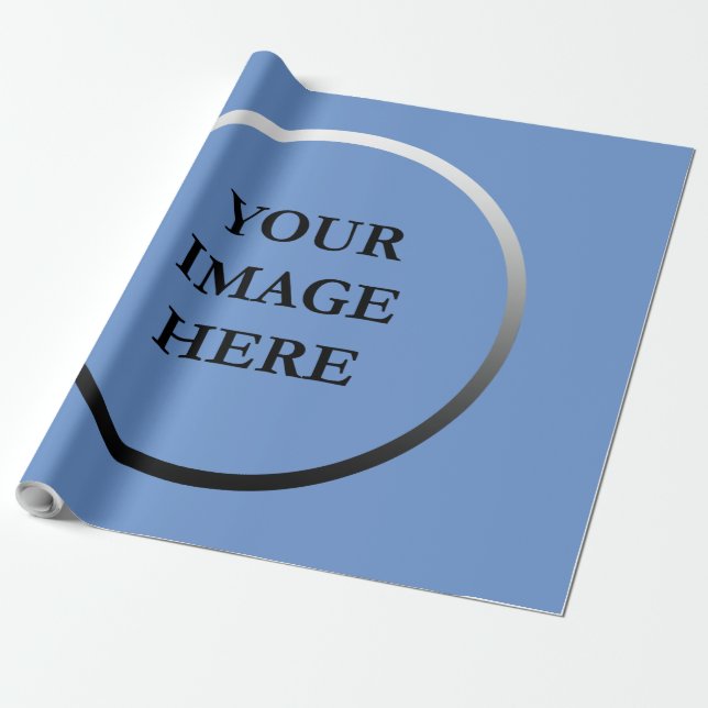 Your Image Here Wrapping Paper (Unrolled)