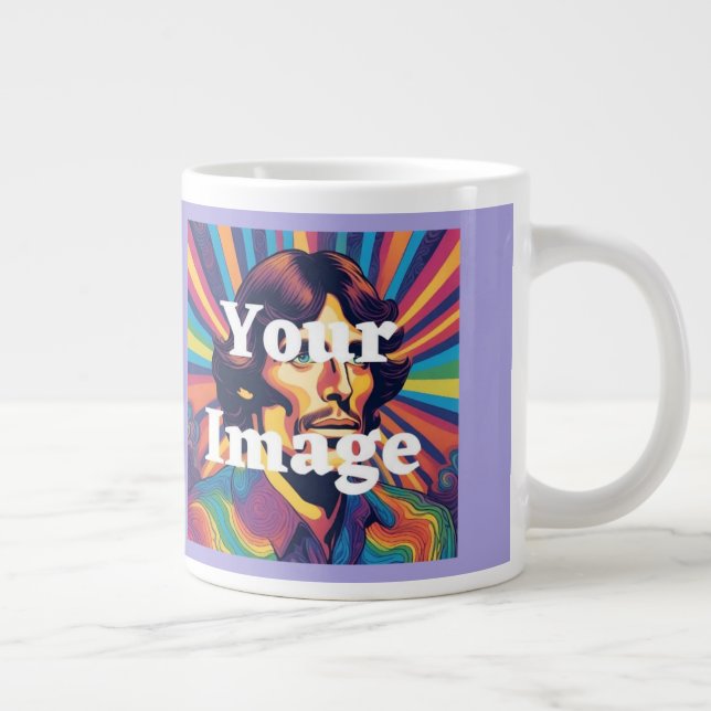Your Image Jumbo Mug Custom Photo Mug (Right)