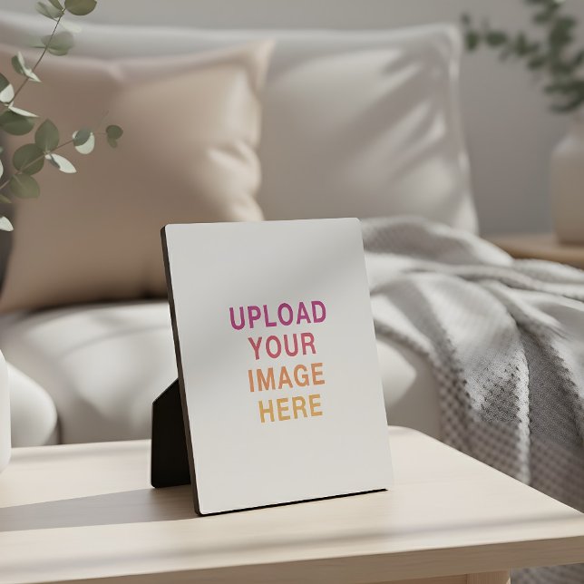 Your Image Logo Blank White Plaque (Creator Uploaded)