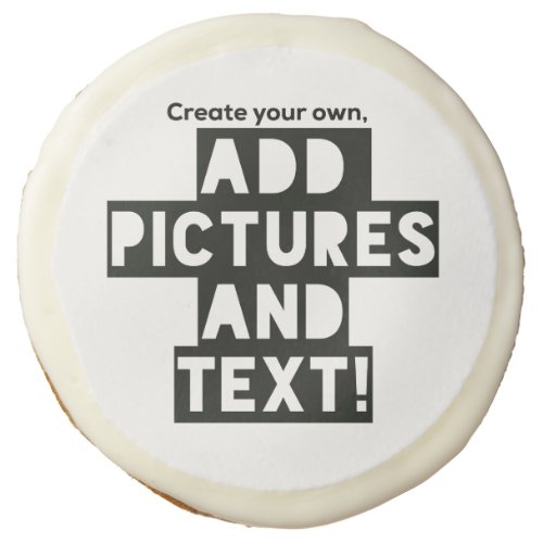 Your Image on a Sugar Cookie _  Upload Pic