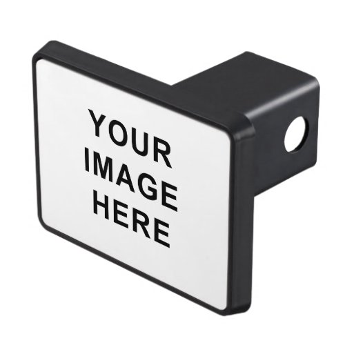 Your Image or Text Here Custom Blank Template Hitch Cover