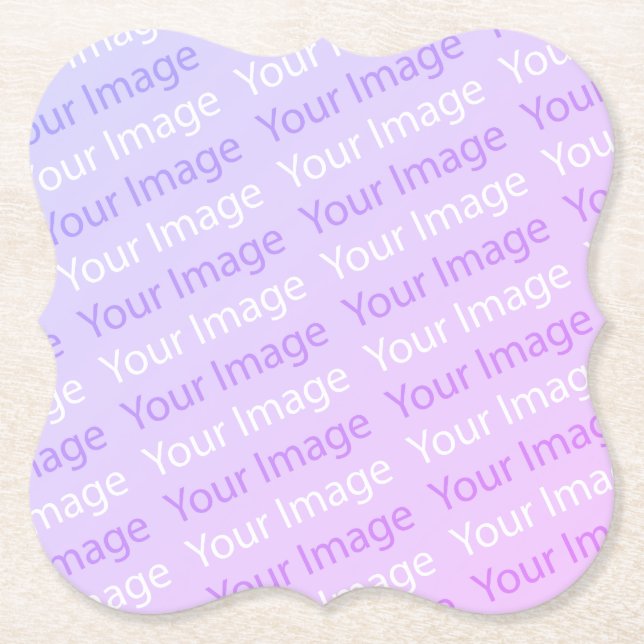 Your Image Paper Coaster (Front)
