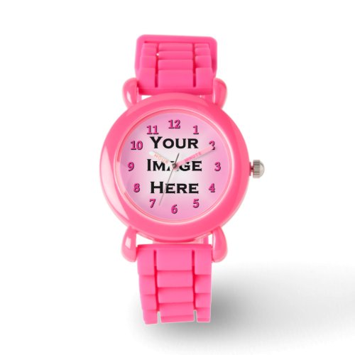 Your Image See_Through Rose Numbers 20 Pct Sheer Watch