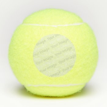 Your Image Tennis Balls by Ronspassionfordesign at Zazzle