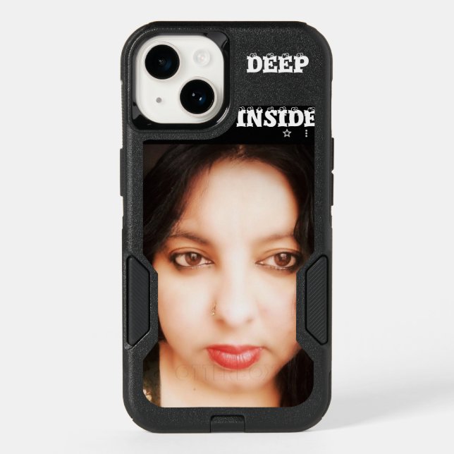 YOUR IMAGE WITH DEEP INSIDE FON IN OTTER BOX CASE (Back)