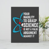 Your Inability To Grasp Science Is Not A Valid Arg (Standing Front)