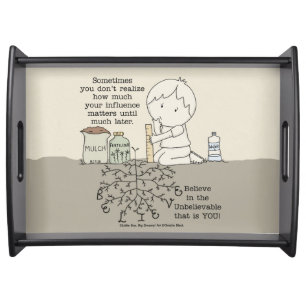 Your Influence Matters Serving Tray