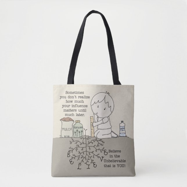 Your Influence Matters Tote Bag (Front)