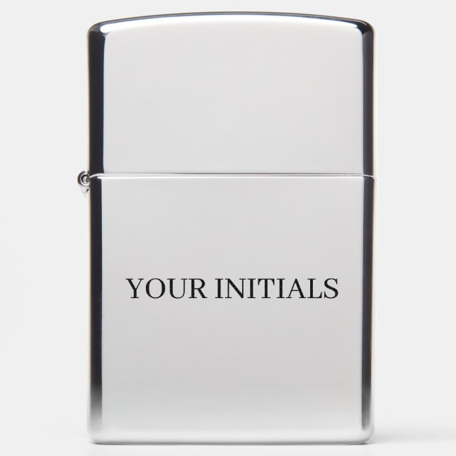 YOUR INITIALS Lighter – The Premium Gift Edition (Front)