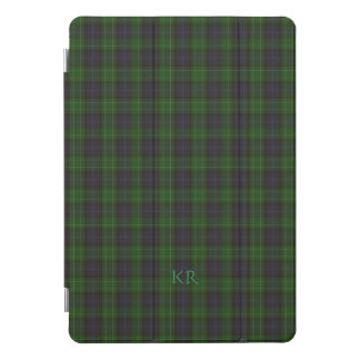 Your initials on Abercrombie Clan tartan iPad Pro Cover