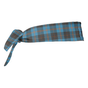 Your initials on Angus District Ancient tartan Tie Headband