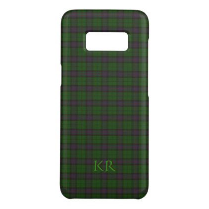 Your initials on Armstrong Clan tartan Case-Mate Samsung Galaxy S8 Case