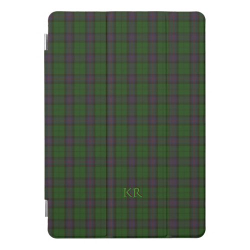 Your initials on Armstrong Clan tartan iPad Pro Cover