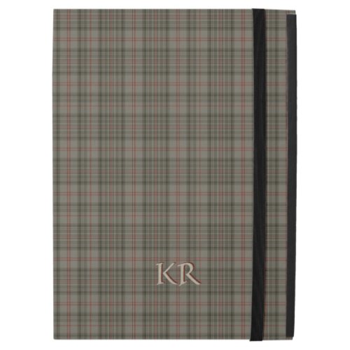 Your initials on Balmoral Royal tartan iPad Pro 12.9" Case