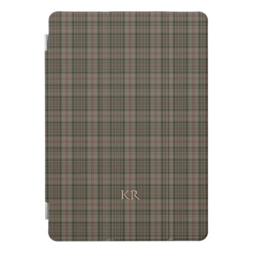Your initials on Balmoral Royal tartan iPad Pro Cover