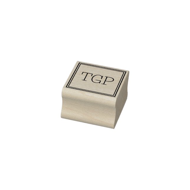 Your Initials  Rubber Stamp (Stamp)