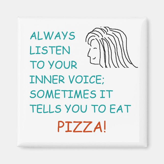 YOUR INNER VOICE - magnet - Customized (Front)