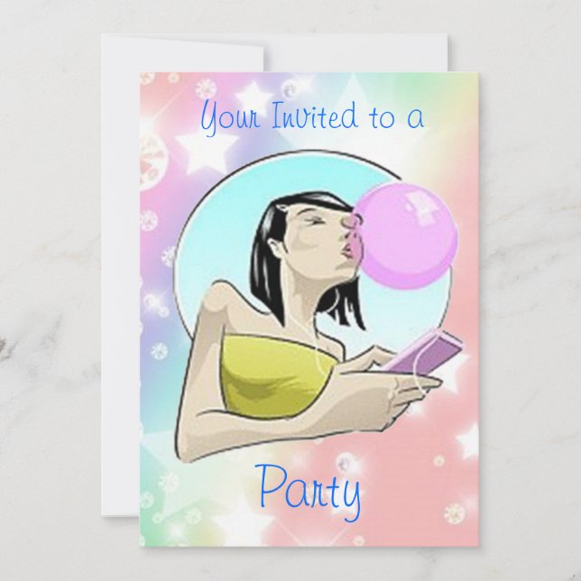 Your Invited to a Party - Invitations (Front)