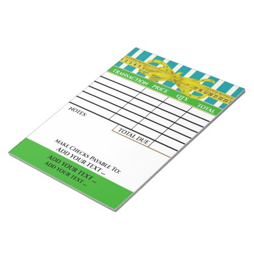 Your Invoice Notepad