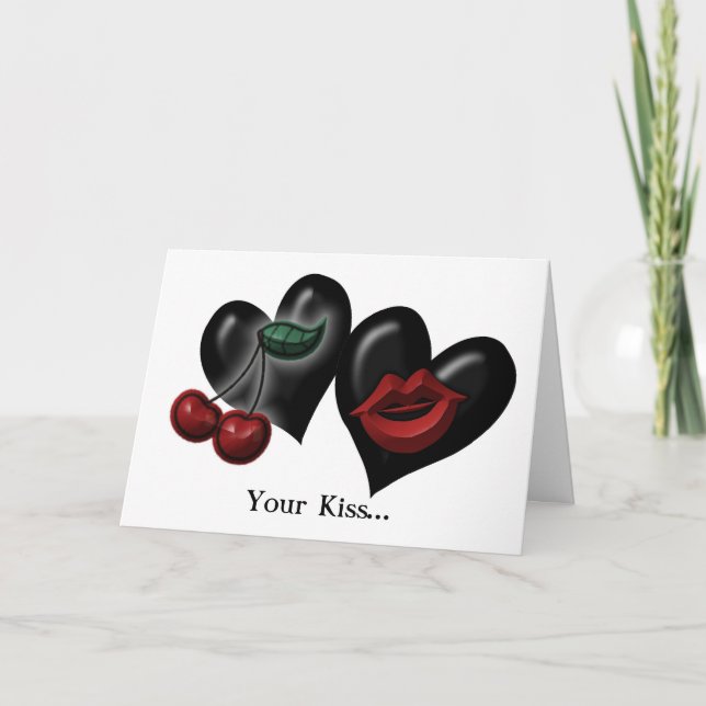 Your Kiss Card (Front)