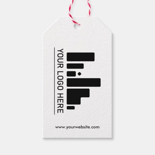 Your Large Logo Social Media Price Gift Tags