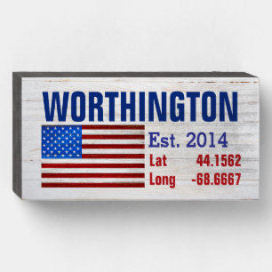 Your Latitude and Longitude Sign