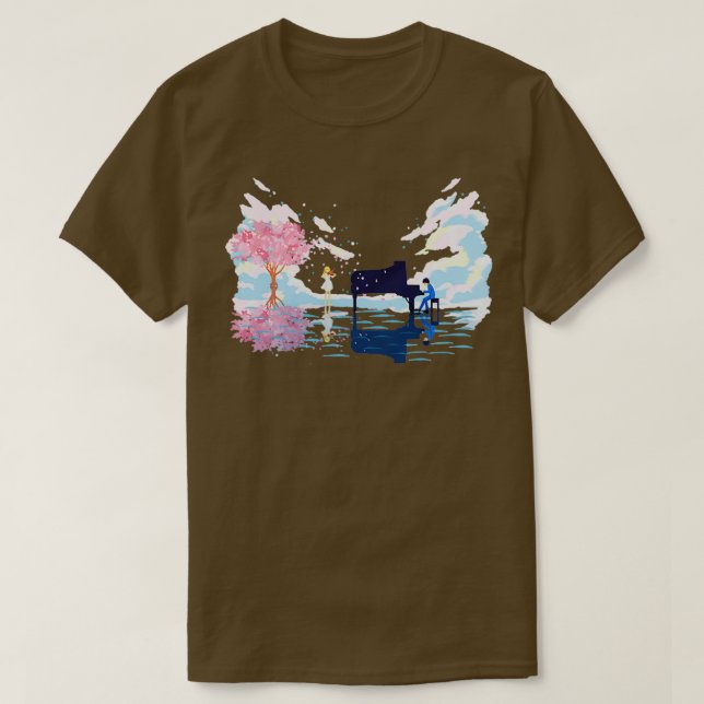 Your lie in april  T-Shirt (Design Front)