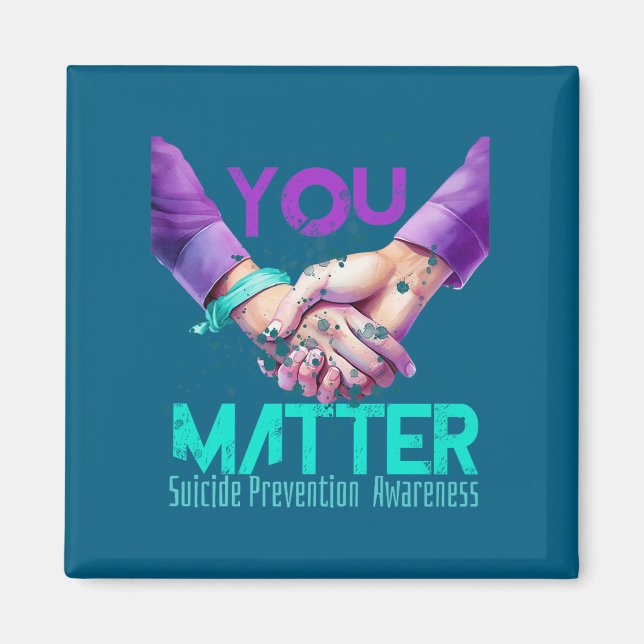 Your Life Choose To Keep On Going Suicide Preventi Magnet (Front)