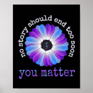 Your Life Problems Suicide Prevention Awareness Da Poster