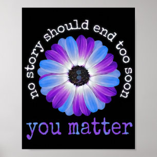 Your Life Problems Suicide Prevention Awareness Da Poster