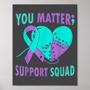 Your Life S Semicolon Suicide Prevention Awareness Poster