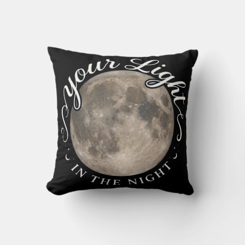 Your Light In The Night Throw Pillow