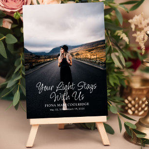 Your Light Stays Full Photo Memorial Program