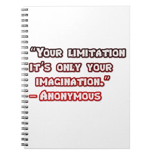 Your limitationits only your imagination book