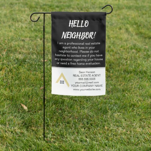 Your Local Realtor Real Estate Agent Marketing Garden Flag