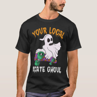 Your Local State Chouls Men Ghost Scary Halloween T-Shirt