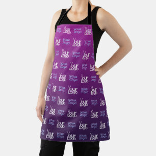 Your Logo   2 Uploaded Images or Business Logos  Apron