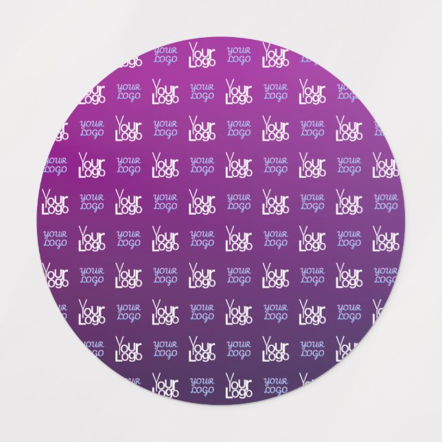 Your Logo | 2 Uploaded Images or Business Logos  Labels (Design 1)