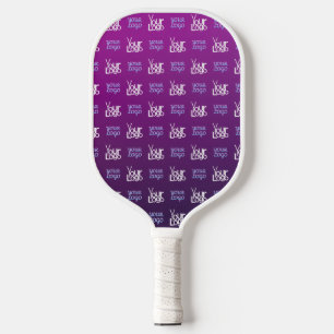 Your Logo 2 Uploaded Images or Business Logos Pickleball Paddle