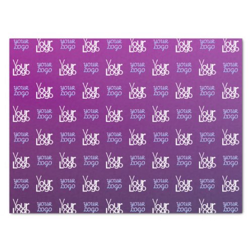 Your Logo  2 Uploaded Images or Business Logos  Tissue Paper