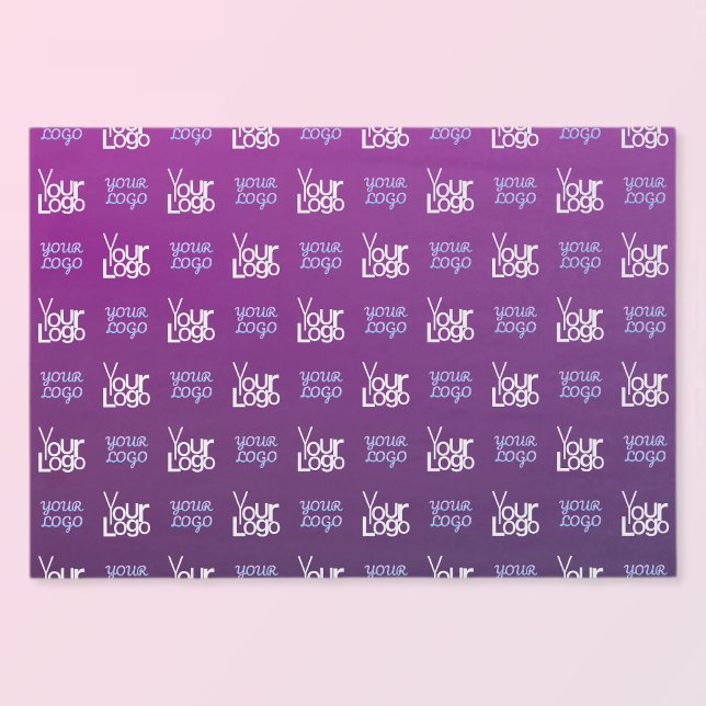 Your Logo | 2 Uploaded Images or Business Logos  Tissue Paper (Creator Uploaded)