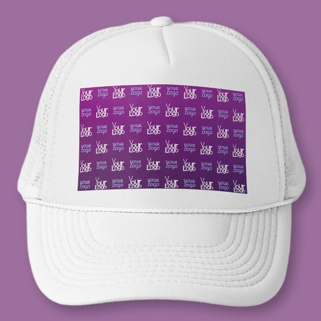 Your Logo | 2 Uploaded Images or Business Logos  Trucker Hat (Creator Uploaded)