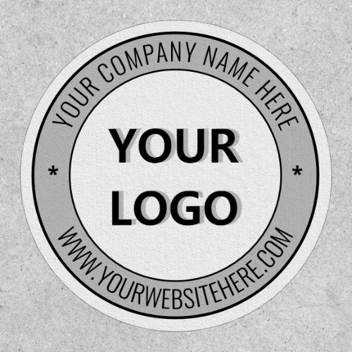 Your Logo and Text Patch _ Company Promotional 