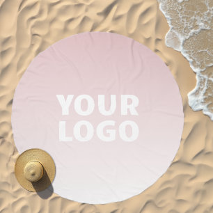 Your Logo & ANY Color Gradient Beach Towel